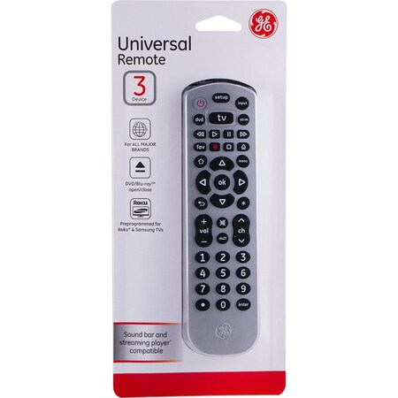 Jasco REMOTE CONTROL 3-DEVICE 34928